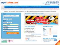 Car Hire from Argus