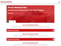 Ferrari Hire