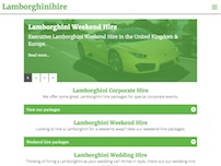 Lamborghini Hire
