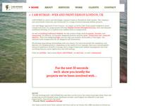 I Am Human - Web Design London